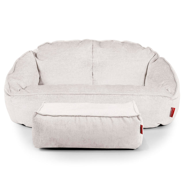 Bubble Sofa-saccosekk - Chenille Krem 02