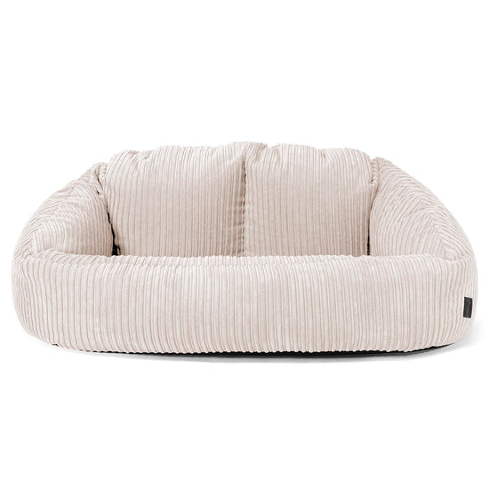 Bubble Stor Sofa-saccosekk for Barn 3-14 år - Kordfløyel Elfenben 03