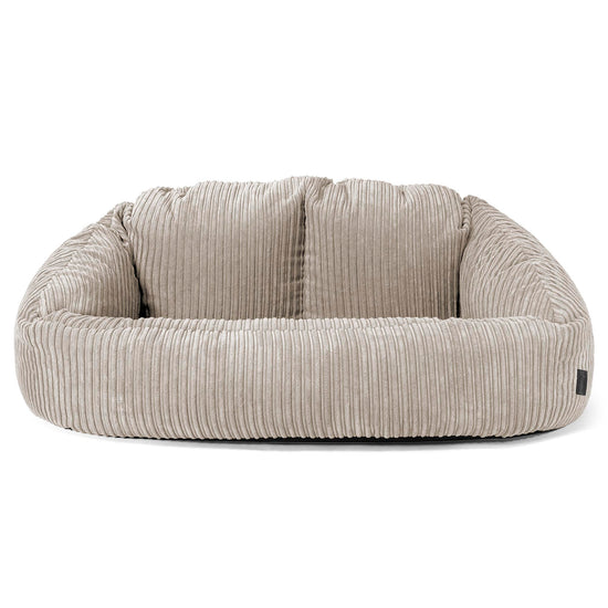 Bubble Stor Sofa-saccosekk for Barn 3-14 år - Kordfløyel Mink 03