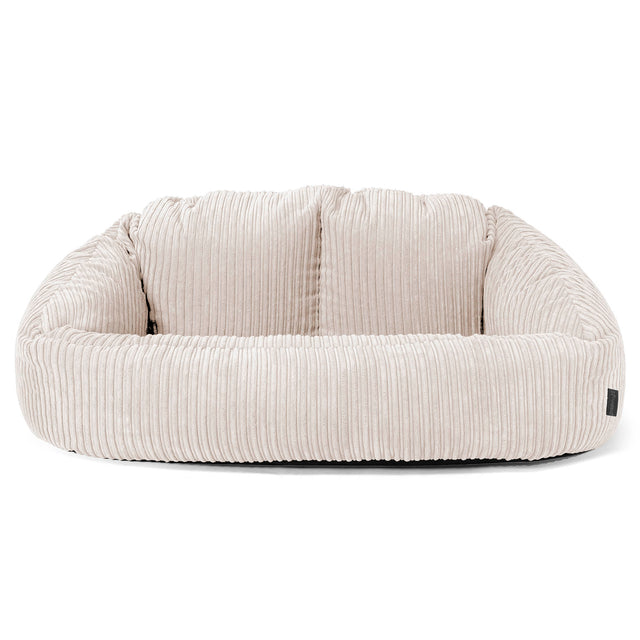 Bubble Sofa-saccosekk - Kordfløyel Elfenben 01