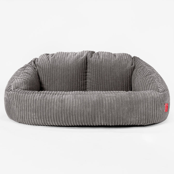 Bubble Sofa-saccosekk - Kordfløyel Grafitt 01