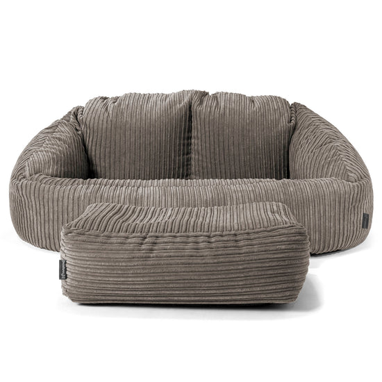 Bubble Sofa-saccosekk - Kordfløyel Grafitt 02
