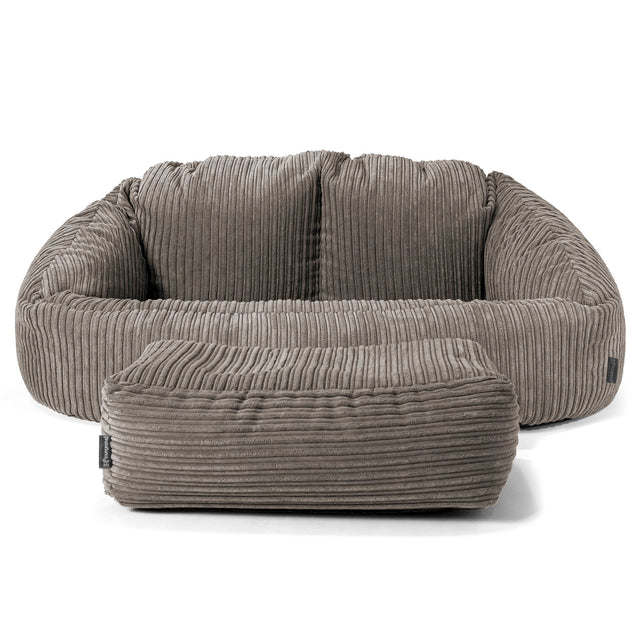 Bubble Sofa-saccosekk - Kordfløyel Grafitt 02