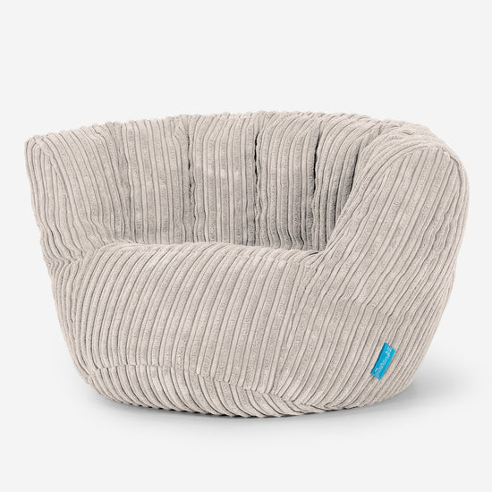 Charles Vintish Saccosekk for Barn 2-6 år - Kordfløyel Elfenben 02