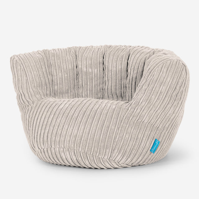 Charles Vintish Saccosekk for Barn 2-6 år - Kordfløyel Elfenben 02