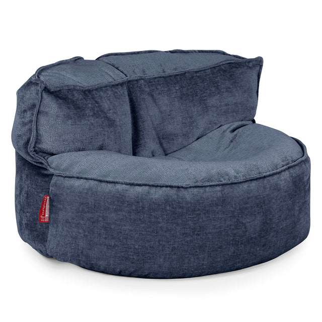 Chloe Saccosekk Sofa - Chenille Marineblå 01