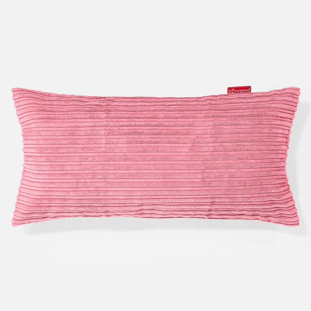 Gigant Rektangulær Putetrekk 40 x 80 cm - Kordfløyel Korall 01