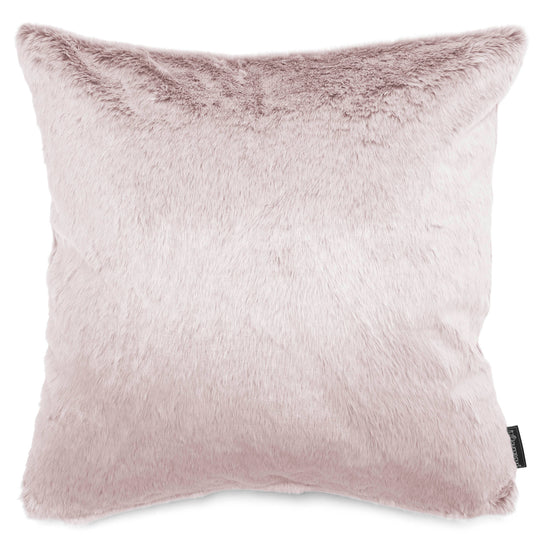 Ekstra Stor Putetrekk 70 x 70cm - Kanin-fuskepels Støvete Rosa 01