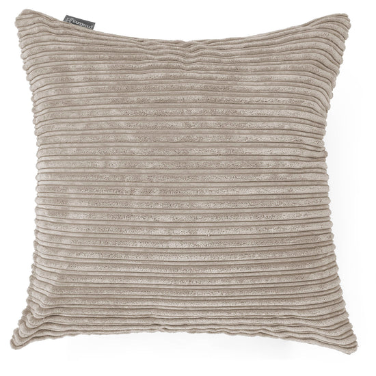 Ekstra Stor Putetrekk 70 x 70cm - Kordfløyel Mink 01