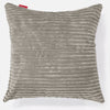 Ekstra Stor Putetrekk 70 x 70cm - Kordfløyel Mink 01