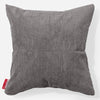 Ekstra Stor Putetrekk 70 x 70cm - Pom-pom Koksgrå 01