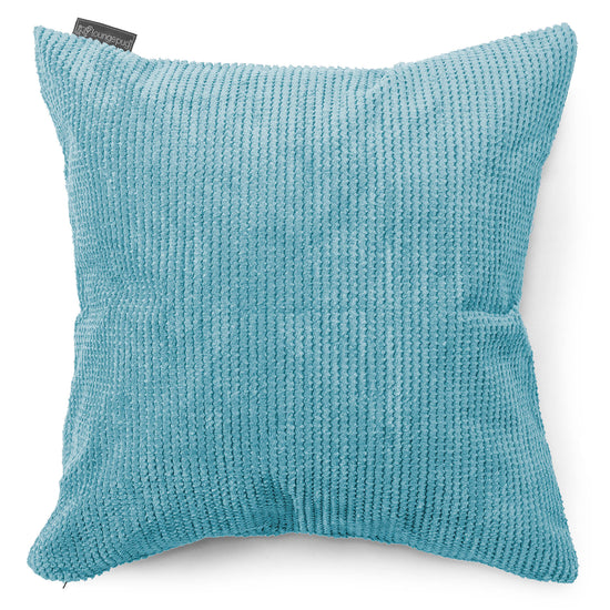 Ekstra Stor Putetrekk 70 x 70cm - Pom-pom Turkis 01