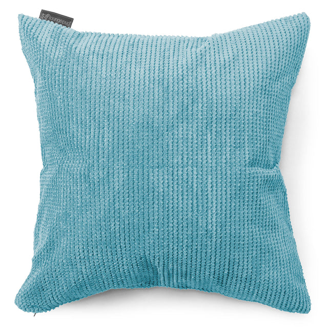 Ekstra Stor Putetrekk 70 x 70cm - Pom-pom Turkis 01