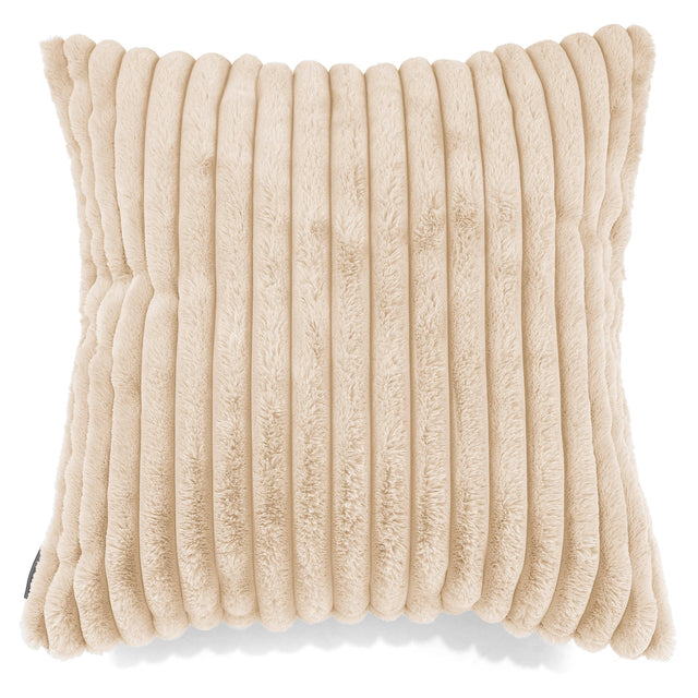 Ekstra Stor Putetrekk 70 x 70cm - Ultrabehagelig Kord Krem 01