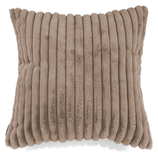 Ekstra Stor Putetrekk 70 x 70cm - Ultrabehagelig Kord Mink 01