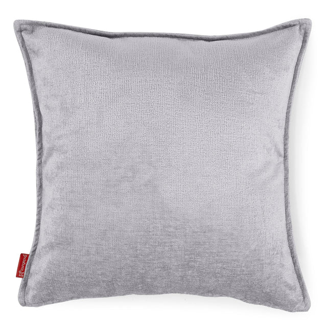Ekstra Stor Putetrekk 70 x 70cm - Chenille Grå 01