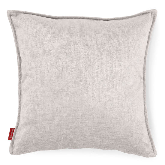Ekstra Stor Putetrekk 70 x 70cm - Chenille Krem 01