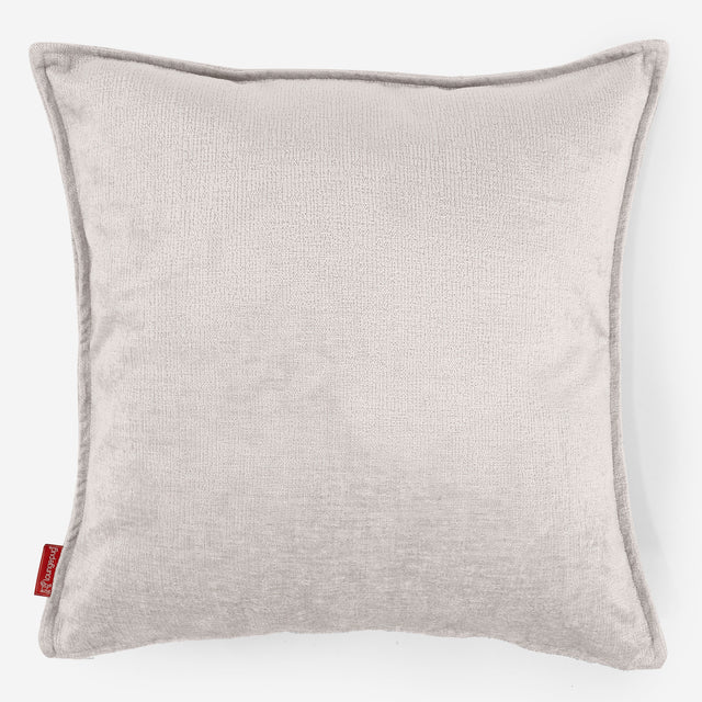 Ekstra Stor Putetrekk 70 x 70cm - Chenille Krem 01