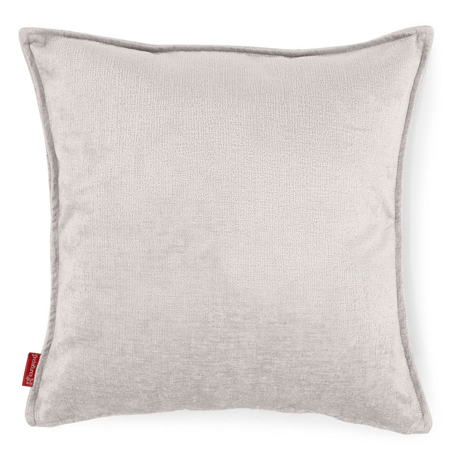 Ekstra Stor Putetrekk 70 x 70cm - Chenille Krem 01