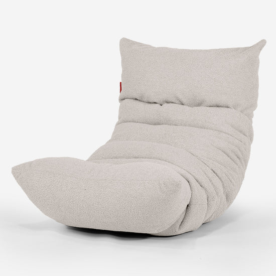 Eva Lounger Saccosekk - Bouclé Elfenben_01