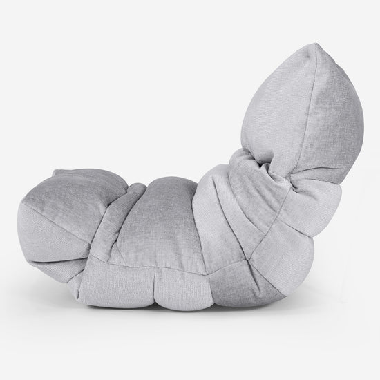 Eva Lounger Saccosekk - Chenille Grå 02