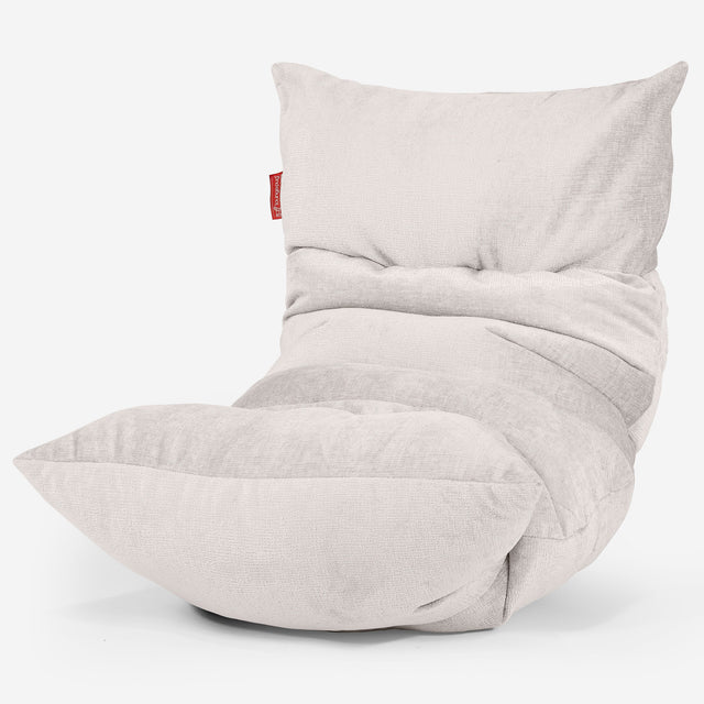 Eva Lounger Saccosekk - Chenille Krem 01