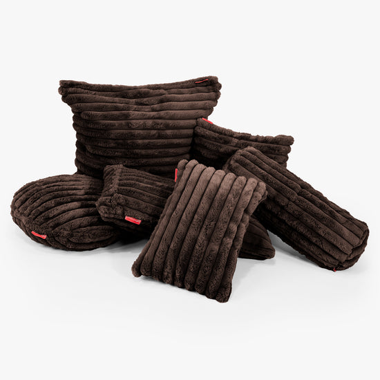 Gigant Rektangulær Putetrekk 40 x 80 cm - Ultrabehagelig Kord Sobel 02