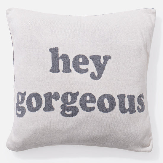 Putetrekk 47 x 47cm - 100% Bomull Hey Gorgeous 02