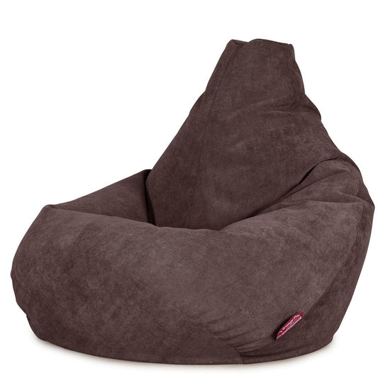Hvilestol Saccosekk - Bristol Flock Sjokolade 01