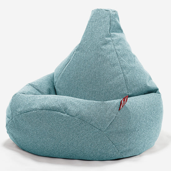 Hvilestol Saccosekk - Interalli Ull Aqua 02