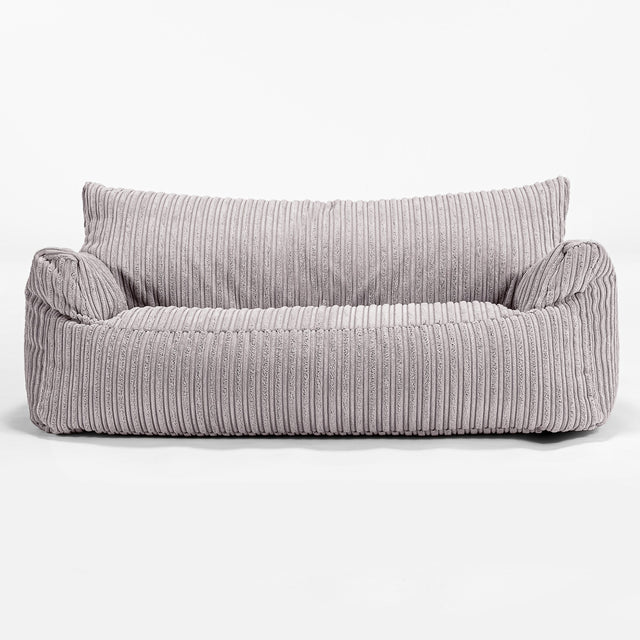 Josephine Saccosekk Sofa for Barn 1-5 år - Kordfløyel Sølvgrå 01