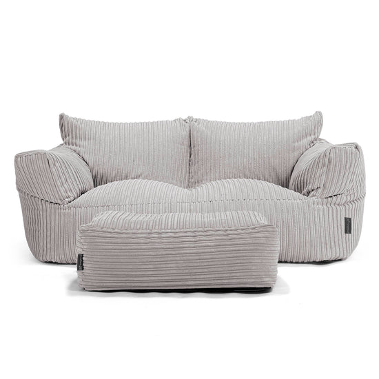 Josephine Saccosekk Sofa - Kordfløyel Sølvgrå 02
