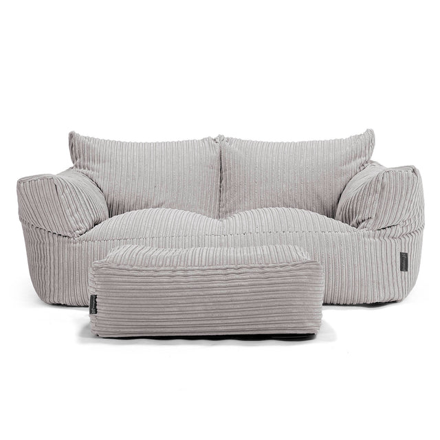 Josephine Saccosekk Sofa - Kordfløyel Sølvgrå 02