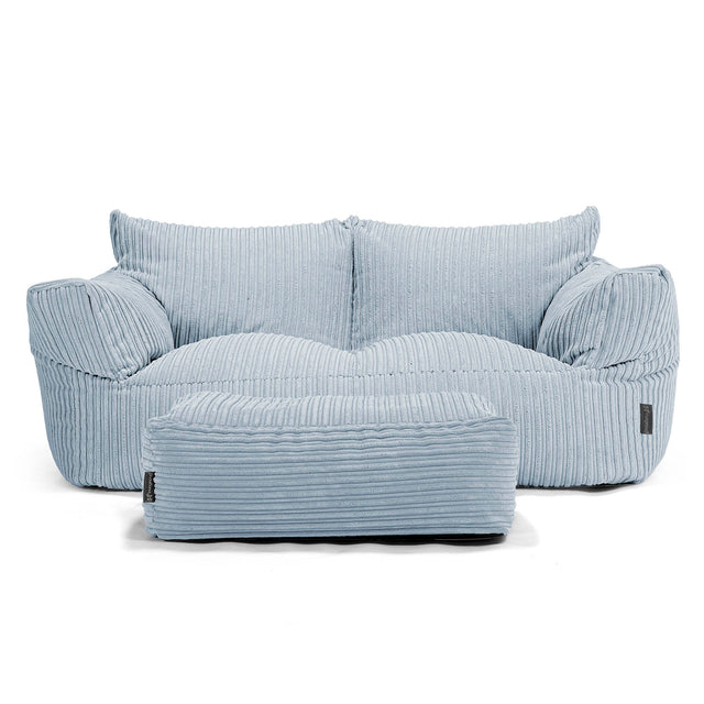 Josephine Saccosekk Sofa - Kordfløyel Babyblå 02