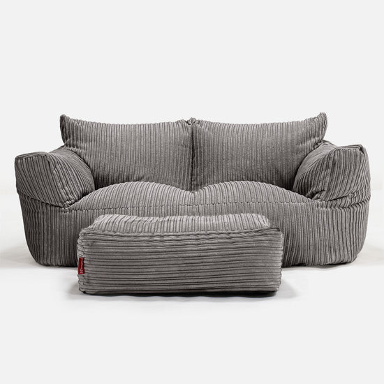 Josephine Saccosekk Sofa - Kordfløyel Grafitt 02