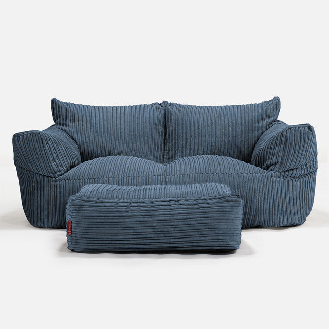 Josephine Saccosekk Sofa - Kordfløyel Marineblå 02