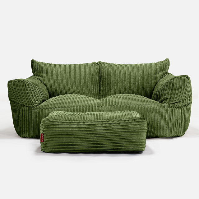 Josephine Saccosekk Sofa - Kordfløyel Skoggrønn 02