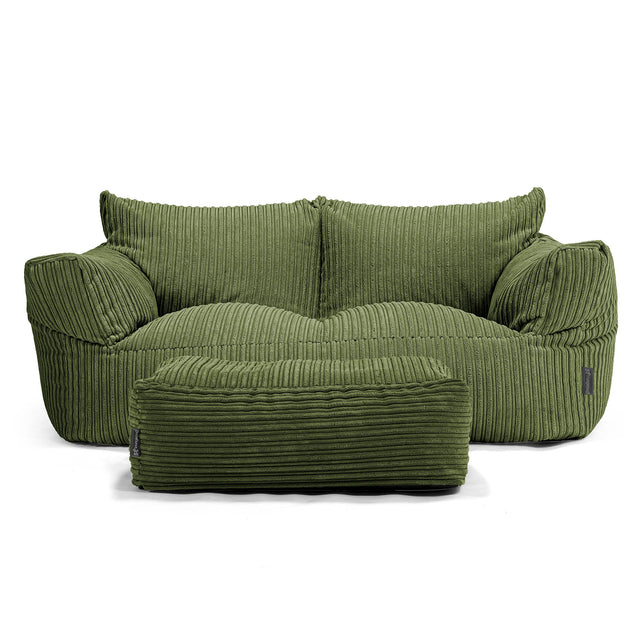 Josephine Saccosekk Sofa - Kordfløyel Skoggrønn 02