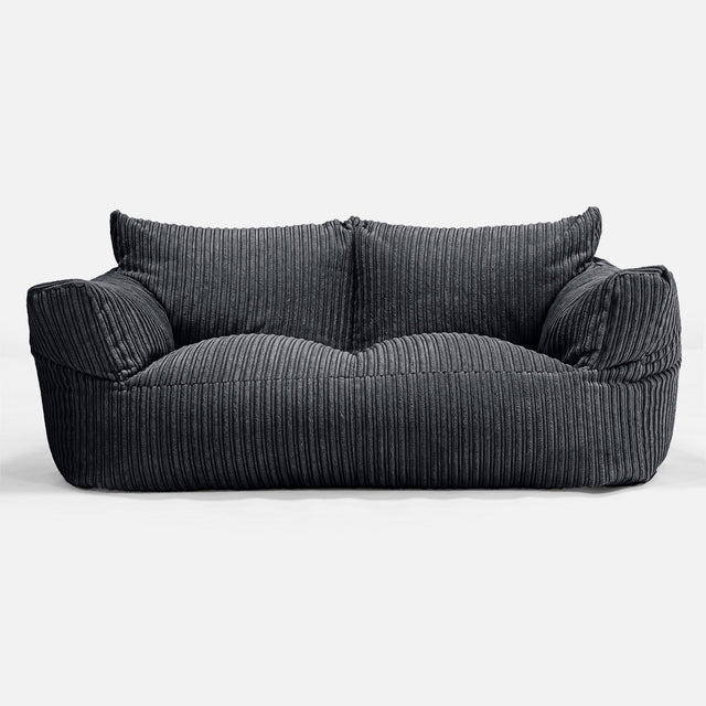 Josephine Saccosekk Sofa - Kordfløyel Svart 01