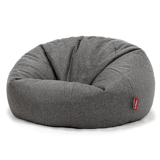 Klassisk Saccosekk Sofa - Interalli Ull Grå 01
