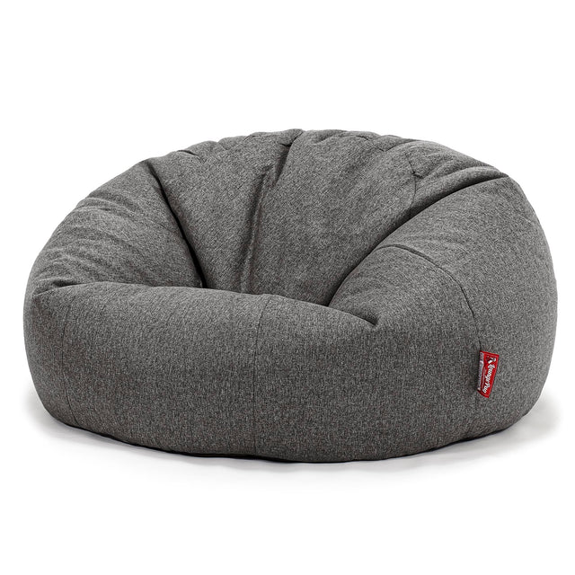 Klassisk Saccosekk Sofa - Interalli Ull Grå 01