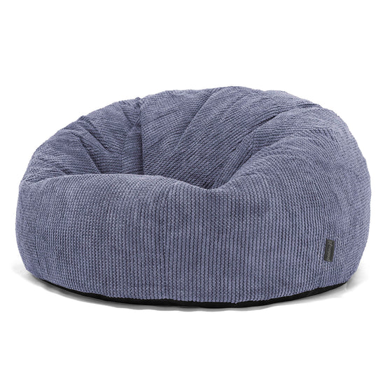 Klassisk Saccosekk Sofa - Pom-pom Fiolett 01