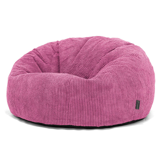 Klassisk Saccosekk Sofa - Pom-pom Rosa 01
