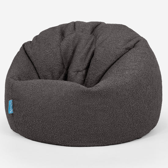 Klassisk Sakkosekk til Barn 1-5 år - Bouclé Grafitt 01