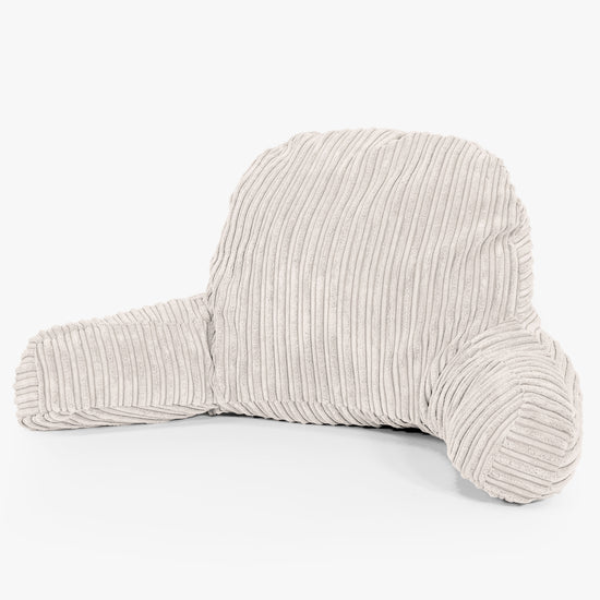 Lesepute med Høy Ryggstøtte - Kordfløyel Elfenben 01