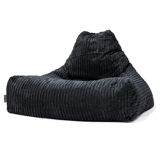 Lounge Saccosekk - Kordfløyel Svart 01