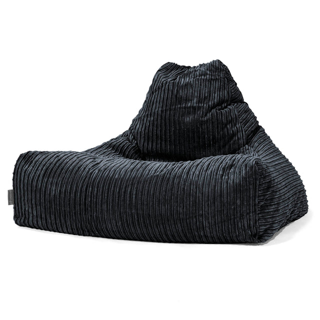 Lounge Saccosekk - Kordfløyel Svart 01