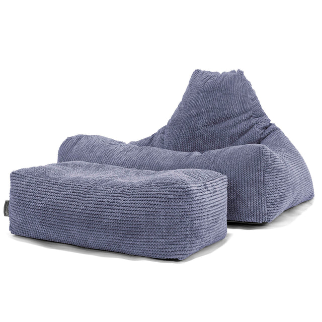 Lounge Saccosekk - Pom-pom Fiolett 02