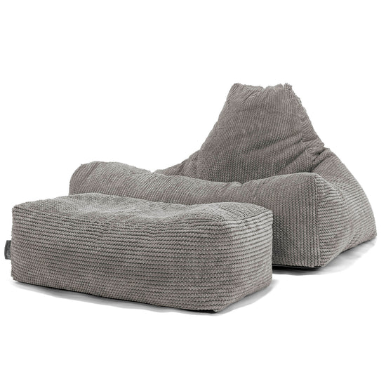 Lounge Saccosekk - Pom-pom Koksgrå 02