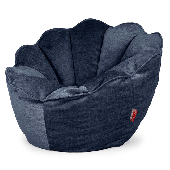 Natalia Sacco Saccosekk - Chenille Marineblå 02